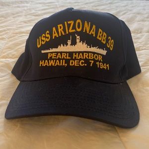 U.S.S. Arizona PEARL HARBOR Memorial Hat December 7, 1941 - NEW🇺🇸
